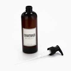 Набор дозаторов для шампуня и кондиционера See You Home Sweet Home пластик белый/коричневый - фото 4