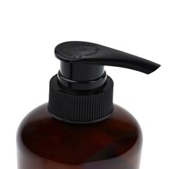 Набор дозаторов для шампуня/геля/кондиционера See You Home Bathroom Visual пластик коричневый/черный - фото 2