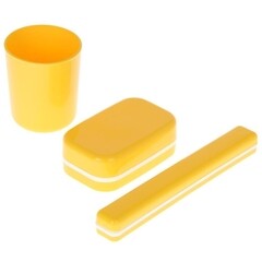 Набор аксессуаров дорожный Полимербыт 3 предмета пластик - фото 1