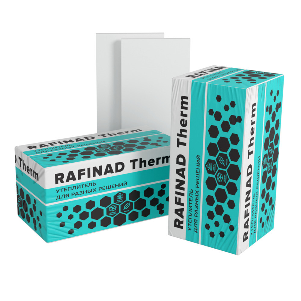 

Пенополистирол Технониколь Rafinad Therm 30х600х1200 мм 7,2 кв.м