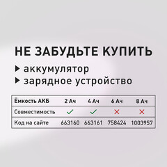 Опрыскиватель ранцевый аккумуляторный КМ АТОМ 18 В 10 л без АКБ и ЗУ (CKS-181) - фото 7