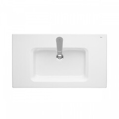 Раковина Roca The Gap Unik 80 см встраиваемая белая (7.3279.A.400.0) - фото 6