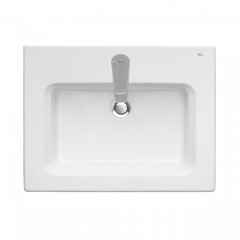 Раковина Roca The Gap Unik 60 см встраиваемая белая (7.3279.A.800.0) - фото 5