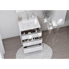 Раковина Roca The Gap Unik 60 см встраиваемая белая (7.3279.A.800.0) - фото 4