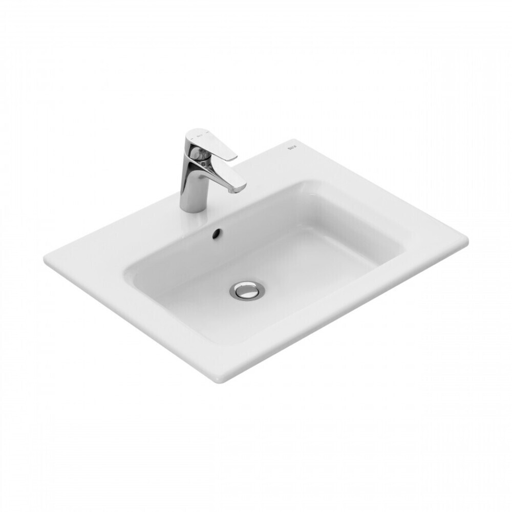 Изображение товара Раковина Roca The Gap Unik 60 см встраиваемая белая
