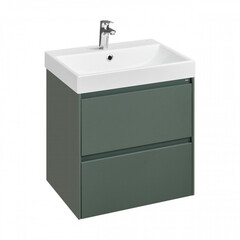 Тумба под раковину Roca Ona 60 см подвесная зеленая матовая (A857613513) - фото 10