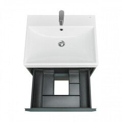 Тумба под раковину Roca Ona 60 см подвесная зеленая матовая (A857613513) - фото 7