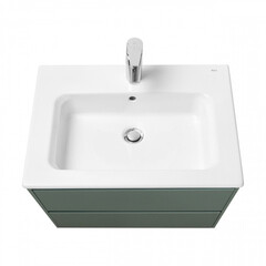 Тумба под раковину Roca Ona 60 см подвесная зеленая матовая (A857613513) - фото 6