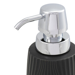 Дозатор для мыла Primanova Soul настольный керамика черный (DR-78000) - фото 2