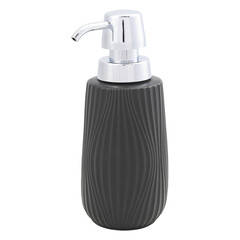 Дозатор для мыла Primanova Soul настольный керамика черный (DR-78000) - фото 1