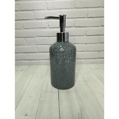 Дозатор для мыла Primanova Grey настольный керамика серый (DR-81210) - фото 2