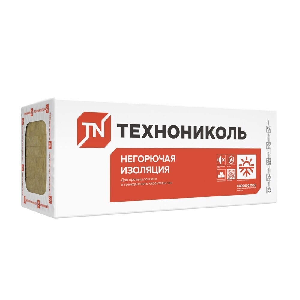 

Утеплитель Технониколь Техноруф Н Экстра 50х600х1200 мм 4,32 кв.м