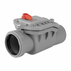 Клапан обратный Valfex d50 мм пластиковый для внутренней канализации (26100050) - фото 3