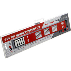 Лоток душевой Terma Light Грейд с комбинированным затвором 500х60 мм d40/50 мм решетка из нержавеющей стали (34120) - фото 7