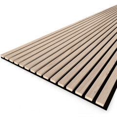 Изображение товара Панель акустическая 600х2780х9 мм Stella Comfort Light дуб снежный 1,67 кв.м (ЦБ-00016290)