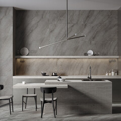 Керамогранит Kerranova Bereg серый 1200х600х10 мм (2 шт.=1,44 кв.м) - фото 8