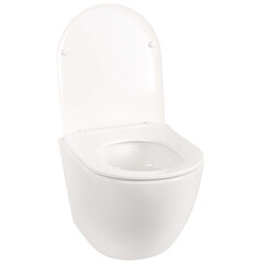 Унитаз подвесной Tokito Tatsumaki Mommo 4.0 безободковый белый с сиденьем дюропласт микролифт смыв торнадо (TOK-TATSUMAKI-4-0TM) - фото 22