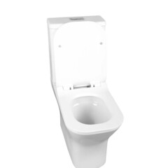 Унитаз-компакт Tokito Tatsumaki Aiko безободковый с горизонтальным выпуском с сиденьем дюропласт микролифт белый (TOK-TATSUMAKI-AISQ) - фото 18