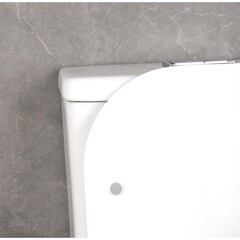 Унитаз-компакт Tokito Tatsumaki Aiko безободковый с горизонтальным выпуском с сиденьем дюропласт микролифт белый (TOK-TATSUMAKI-AISQ) - фото 16