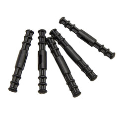 Изображение товара Втулка соединительная пластиковая Sporto черная 16 шт.