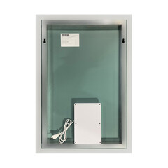 Зеркало с подсветкой прямоугольное 50х80 см бесконтактный сенсор Comforty Морон (00-00014171CF) - фото 10