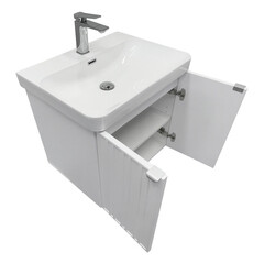 Комплект тумба с раковиной Comforty Мансанильо 60 см подвесная белая матовая (CF19595BX-60) - фото 16