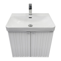 Комплект тумба с раковиной Comforty Мансанильо 60 см подвесная белая матовая (CF19595BX-60) - фото 15