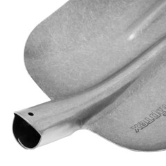 Лопата совковая Сибртех рессорная сталь с ребрами жесткости для земляных работ без черенка (61321) - фото 2