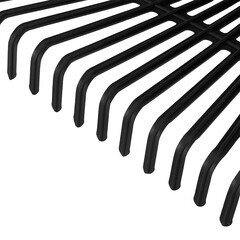 Грабли веерные Сибртех (61708) пластиковые для уборки листьев и травы 24 зуба с ребрами жесткости - фото 2