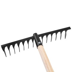 Грабли Сибртех (61768) стальные 14 зубьев 1120 мм витые - фото 4