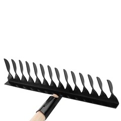 Грабли Сибртех (61768) стальные 14 зубьев 1120 мм витые - фото 3