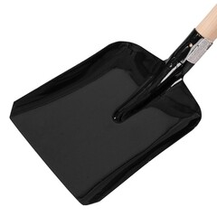 Лопата совковая стальная усиленная для работы с сыпучими материалами с деревянным черенком 1220 мм (61461) - фото 3