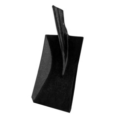 Лопата совковая Сибртех рессорно-пружинная сталь цельноштампованная тулейка для работы с сыпучими материалами без черенка (614712) - фото 1