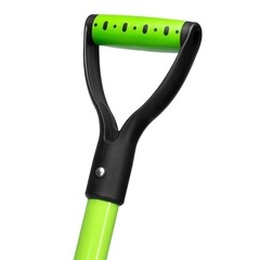 Лопата штыковая Palisad стальная с пластиковой ручкой для земляных работ с деревянным черенком 705 мм (61390) - фото 2