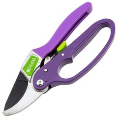 Изображение товара Секатор плоскостной Palisad с обрезиненными рукоятками (60488)