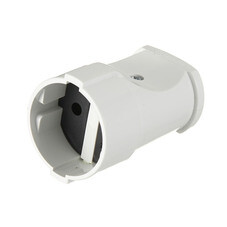 Розетка Makel 10 А 250 В белая (10004)