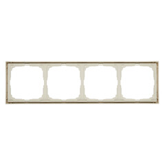 Рамка Systeme Electric ArtGallery четырехместная алюминий (GAL000304) - фото 4