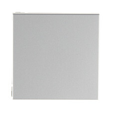 Выключатель Systeme Electric ArtGallery одноклавишный встраиваемый алюминий (GAL000311)