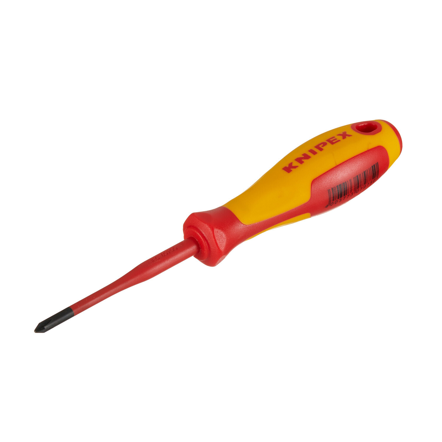 

Отвертка диэлектрическая крестовая 187 мм 1000 В Knipex (KN-982401SL) PH1