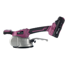 Виброприсоска для укладки плитки аккумуляторная КМ АТОМ 18В Li-Ion 2Ач АКБ и ЗУ (CVTB-181/1) - фото 9