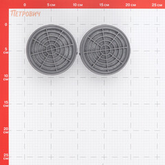 Фильтр для полумаски Delta Plus FFP1 (2 шт.) (M6000A1R) - фото 2