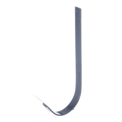 Изображение товара Кронштейн желоба Grand Line металлический d125 мм 210 мм графитовый серый RAL 7024