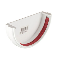 Заглушка желоба пластиковая d120 мм Grand Line белая RAL 9003 - фото 7