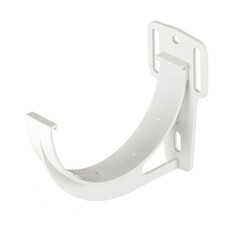 Кронштейн желоба пластиковый d120 мм Grand Line белый RAL 9003 - фото 1