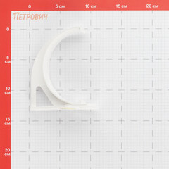Кронштейн желоба пластиковый d120 мм Grand Line белый RAL 9003 - фото 6