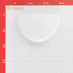 Заглушка желоба Технониколь пластиковая d125 мм белая RAL 9003 - фото 7