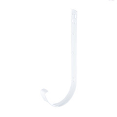 Кронштейн желоба Технониколь металлический d125 мм белый RAL 9003 - фото 1