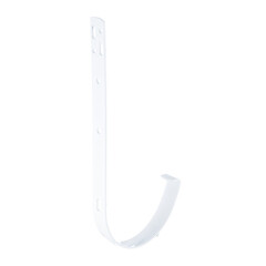 Кронштейн желоба Технониколь металлический d125 мм белый RAL 9003 - фото 8