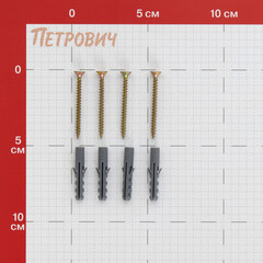 Полка для ванной Violet Vikea угловая трехъярусная с крючками 365х260х680 мм пластик белая (787306) - фото 2