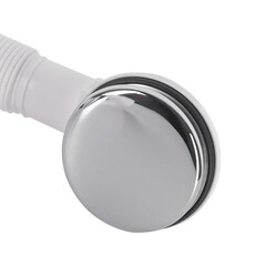 Сифон для ванны McAlpine 1 1/2х40 мм с выпуском d70 мм клик-клак с соединением 40/50 мм (MRB11) - фото 3